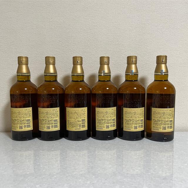 6本セット サントリー シングルモルト ウイスキー山崎12年
