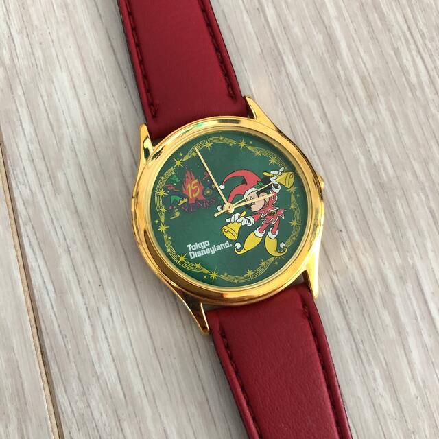 Disney - 1998年ディズニー15周年ディズニーランド腕時計クリスマス