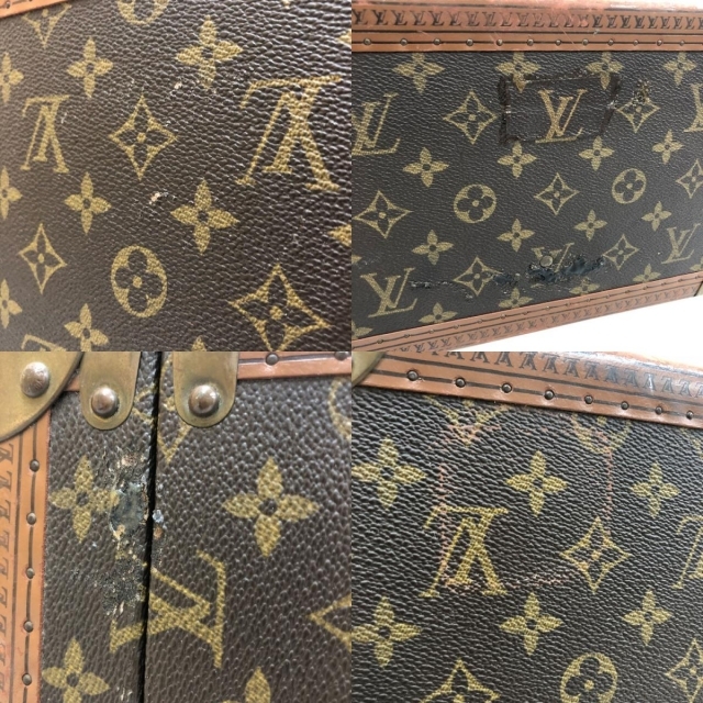 ヴィトン LV モノグラム ビステン55 M21327 トランク 美品 ルイ