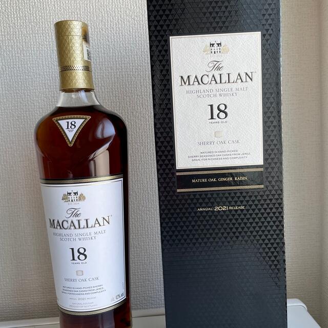 マッカラン18年 6本 MACALLAN マッカラン 18年 700ml 空瓶 6本 空箱