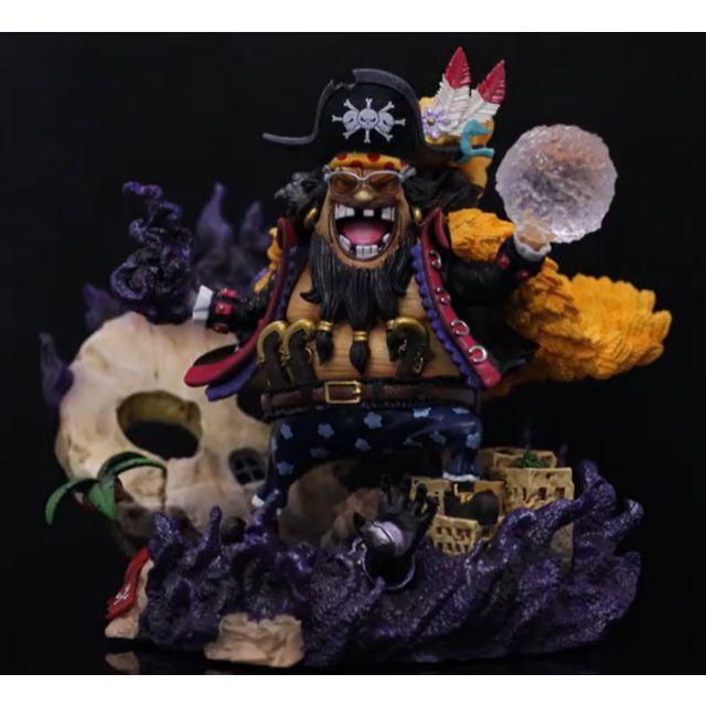 ワンピース Black ヒート ワイヤー 2体 ガレージキット スタチュー