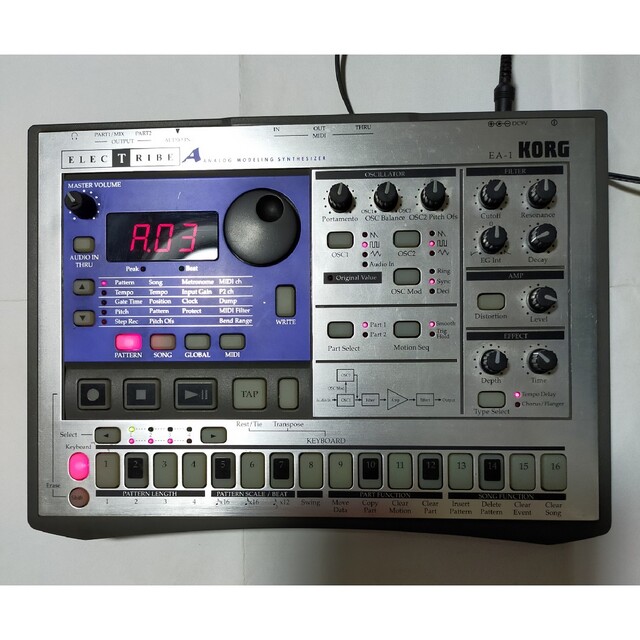 KORG 売れ筋 ELECTRIBE・A（EA-1）コルグアナログシンセ動作確認済