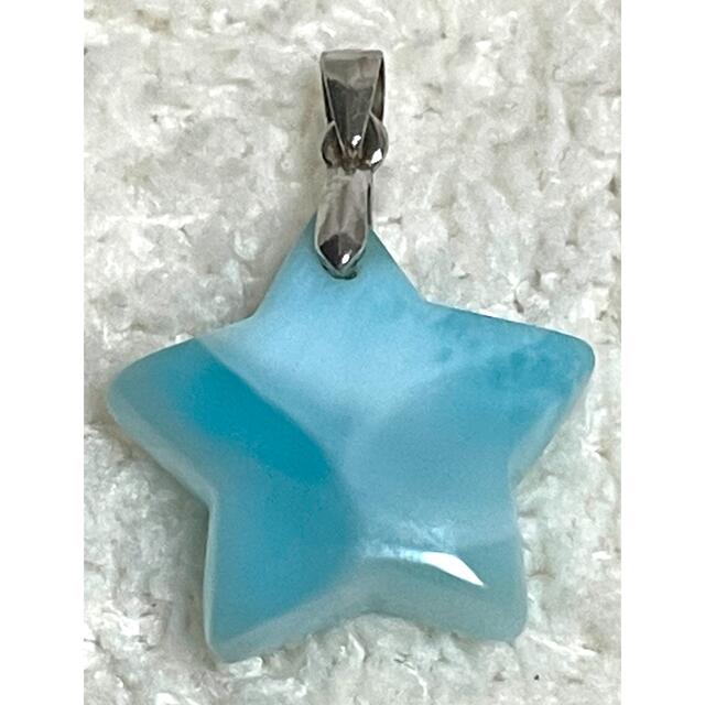 星型⭐︎ラリマー ♡ペンダントトップ♡お値下げ 値下げ handmade