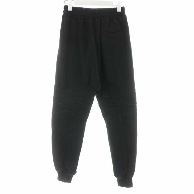 Haider Ackermann サルエルパンツ スウェットパンツ S 黒 HAIDER