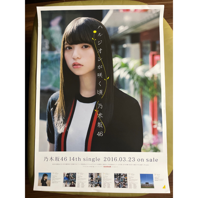 乃木坂46 Actually TYPE-B ジャケット絵柄 Bサイズポスター 乃木坂46