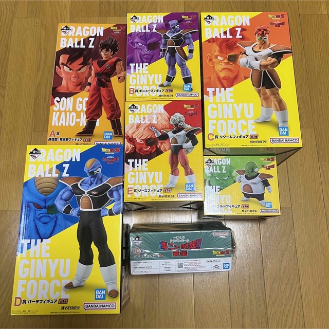 新品 1ロット 一番くじ ドラゴンボール ギニュー特戦隊 来襲 ロッド