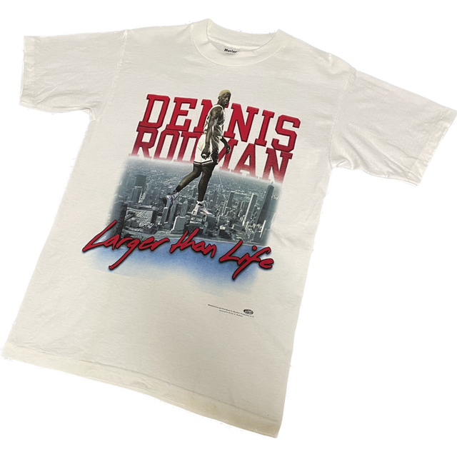 デニスロッドマン】90s ヴィンテージ Tシャツ L ロッドマン 桜木花道
