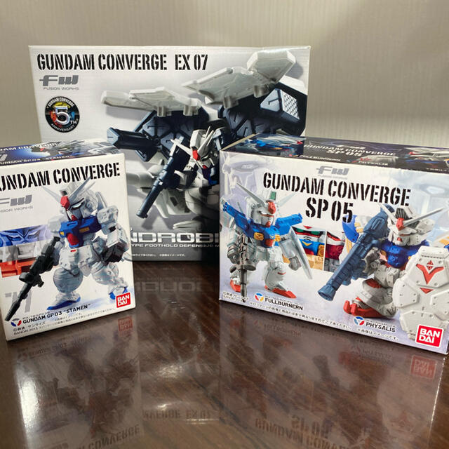 ガンダムコンバージ3種セット