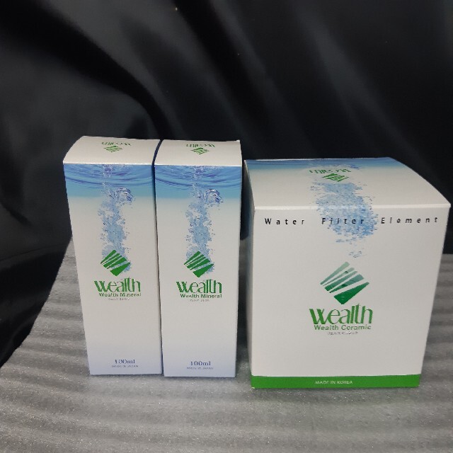 ミネラル原液100ml2本＆セラミックフィルターセット ミネラルサーバー