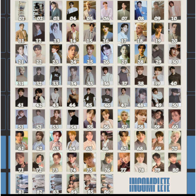 SEVENTEEN セブチ トレカ ⑤ 〜バラ売り可〜 SEVENTEEN セブチ トレカ