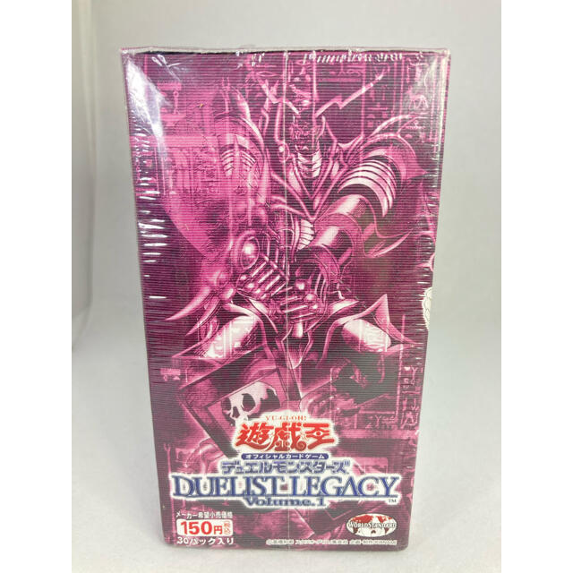 遊戯王 DUELIST 遊戯王 デュエリストレガシー vol.1 未開封box LEGACY