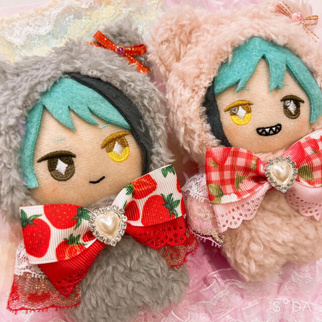 ぬい服 ♡ 10cm ♡ 着ぐるみ ♡ t3 ぬい服】ぬいぐるみ用刺繍入り