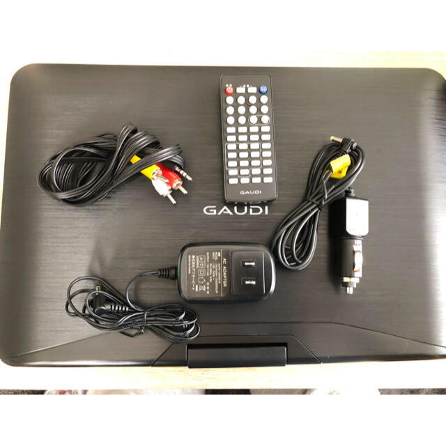 ポータブルDVDプレーヤー 15.6型ワイド GAUDI 【GPD15B1BK】 GPD15B1