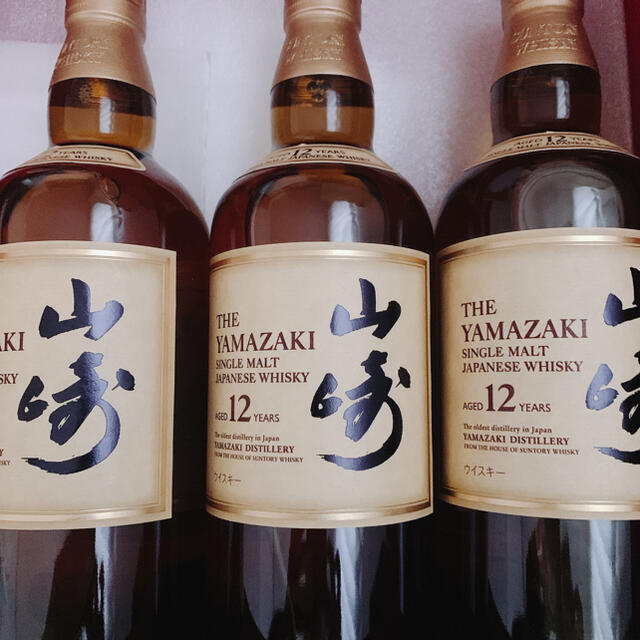 山崎12年 3本 山崎12年×三本 山崎シングルモルトウイスキー1