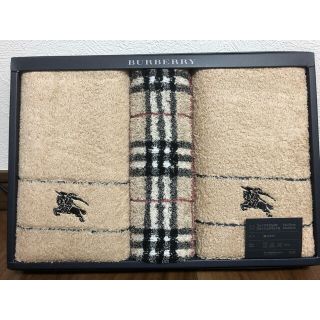 新品&未使用☆BURBERRYフェイスタオル☆正規品 BURBERRY 未使用