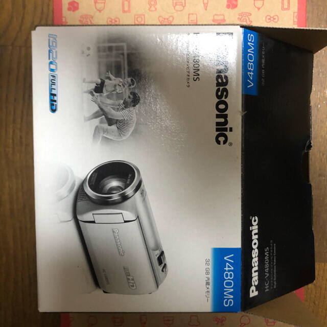 Panasonic ビデオカメラ V480MS パナソニック Panasonic HC-V480MS-W