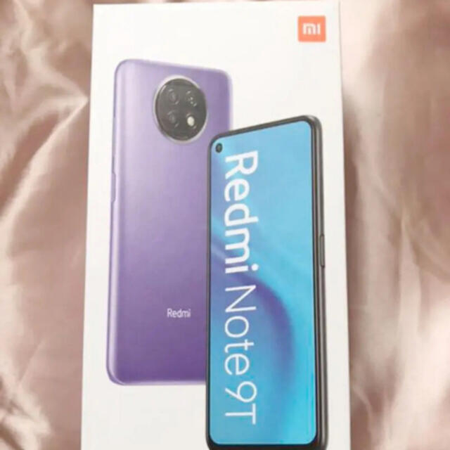 Xiaomi Redmi Note 9T ブラック SIMロック解除コード有り