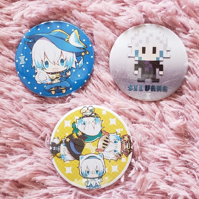 しるばーな SILVANA クレノア CleeNoah 缶バッジ 缶バ 特典 しるば