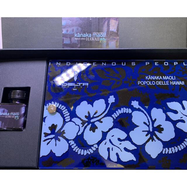 DELTA デルタ 万年筆 少数民族シリーズ2012 カナカ・マオリ 1KS M