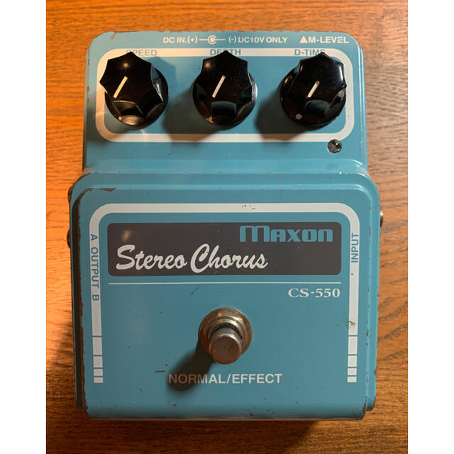 MAXON CS-550 マクソン コーラス 電源アダプタ付き MAXON CS-550