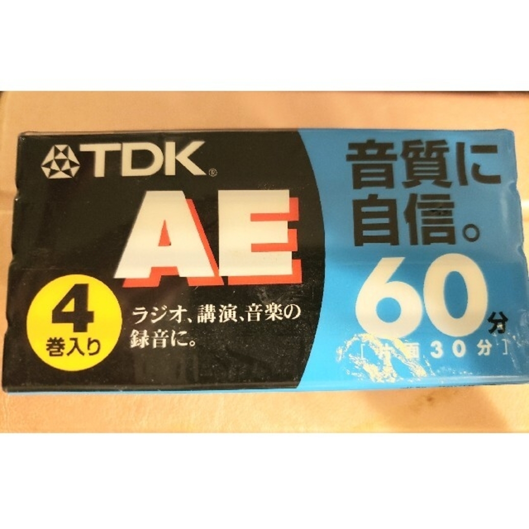 TDK AE-60 4巻入り×16 カセットテープ TDK AE-60 4巻入り×16 カセット