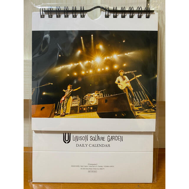 UNISON SQUARE GARDEN 卓上カレンダー UNISON SQUARE GARDEN 卓上