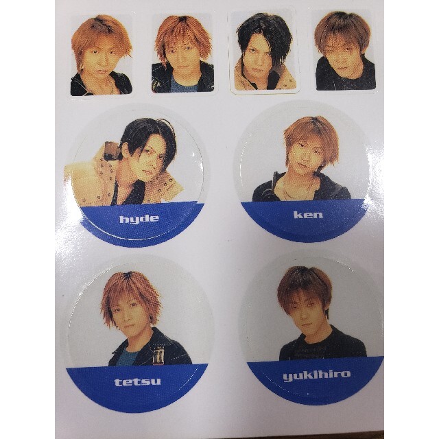 91-92年 手作りステッカー ラルク L'Arc ② ステッカーセット - L'Arc