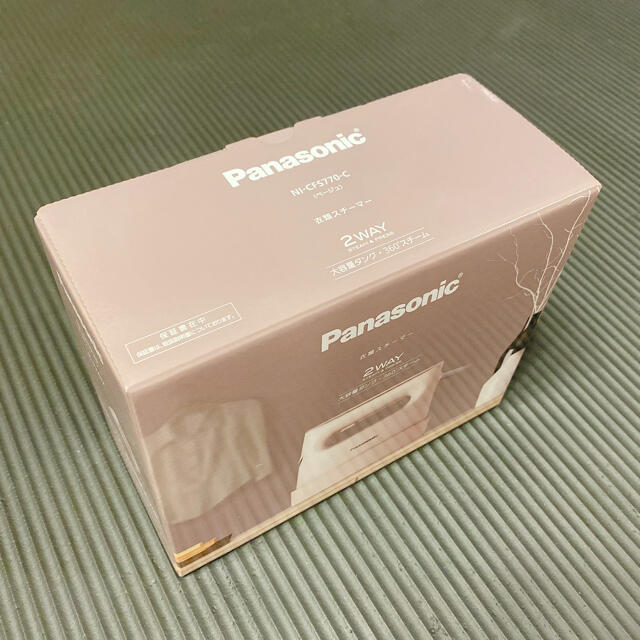 パナソニック Panasonic 衣類スチーマー/ベージュ Panasonic衣類