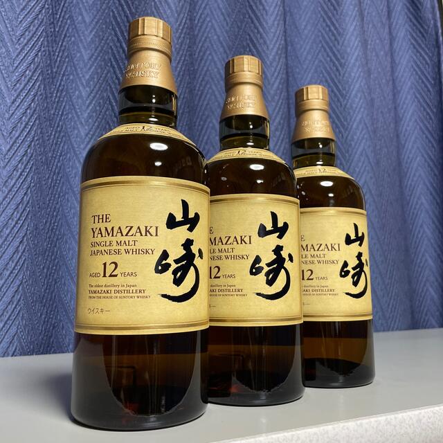 サントリー 山崎 12年 700ml 3本 サントリー山崎12年 700ml瓶 3本セット