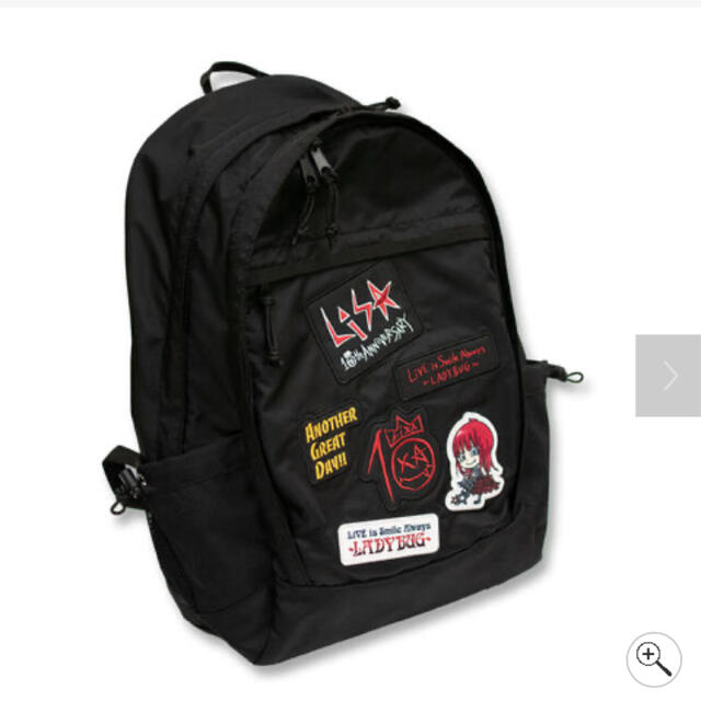 LiSA 10周年LIVEグッズ しょってんほしいのっ リュック LiSA 10周年