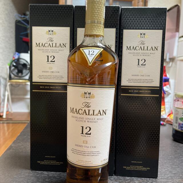 マッカラン12年シェリー 4本セット マッカラン12年Sherry Oak 4本セット