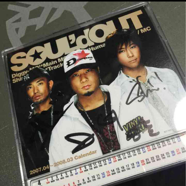 SOUL'd OUT ALIVE CAP サイン入り Diggy-Mo SOUL'd OUT キャップ