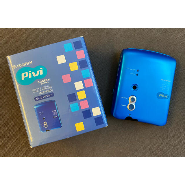 未開梱・未使用 】富士フイルム Pivi MP-100 ピーコックブルー 未開梱