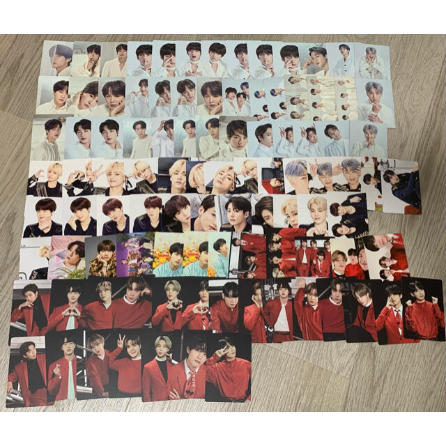 バンタン ミニフォト bts トレカ テヒョン ユンギ