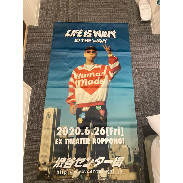 JP THE WAVY フラッグサイン入り
