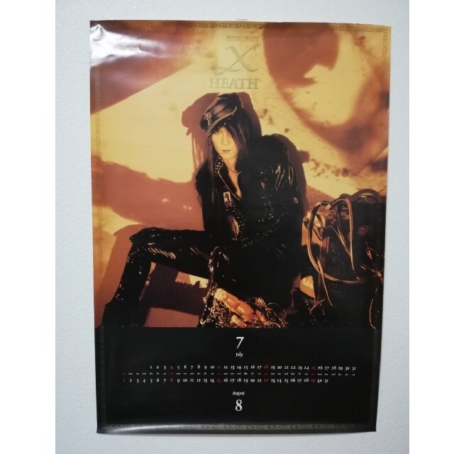 XJAPAN HEATH直筆サイン入りポスター サイン入り】 X JAPAN THE LAST