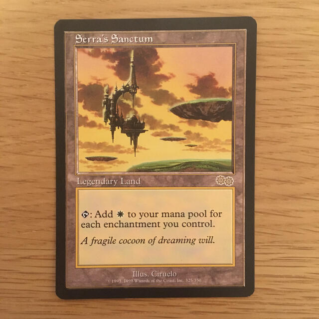 セラの聖域 Serra's Sanctum セラの聖域/Serra's Sanctum》[USG] 土地R