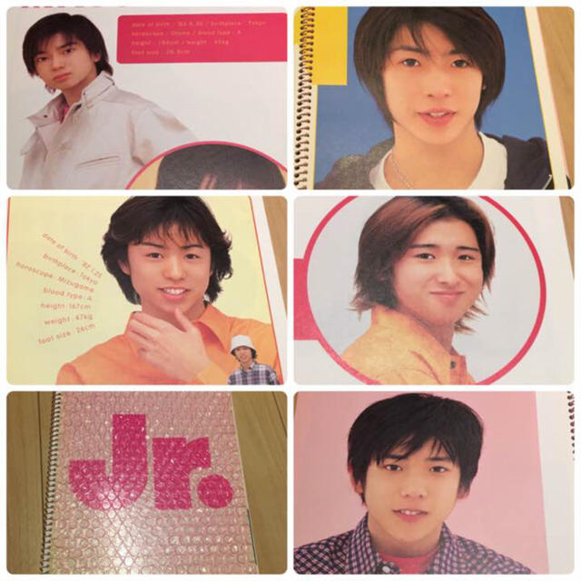 嵐 大野智 Jr.時代 公式写真 Jロゴ ジャニショ 8枚 [難小]