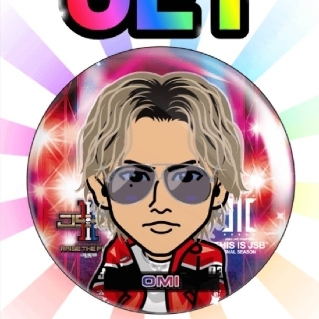 登坂広臣缶バッジ 期間限定 銀髪ver. 超レア シークレット シクレ