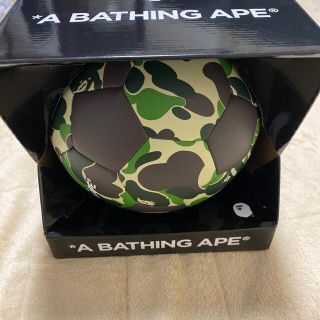J*M様 エイプ a bathing ape サッカーボール カモフラ レア 激 エイプ