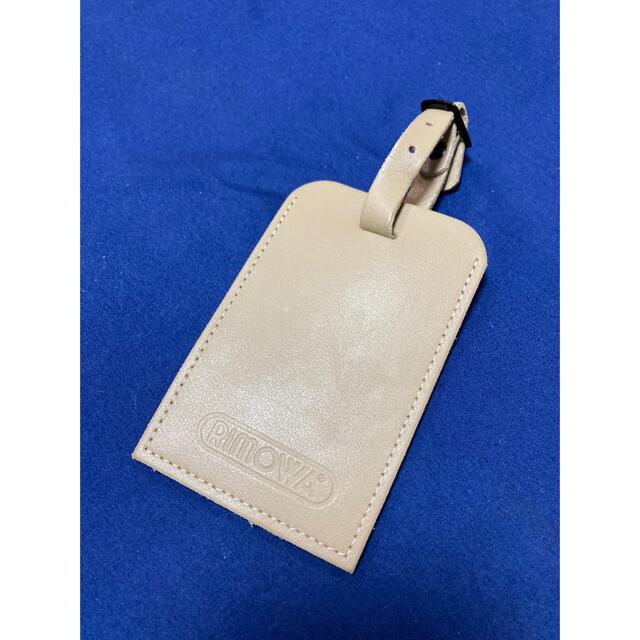 RIMOWA - リモワ RIMOWA ネームタグ ラゲージタグ ベージュの通販 by