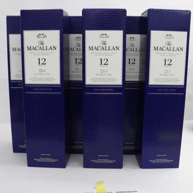 6本セット】マッカラン 12年 ダブルカスク 箱付