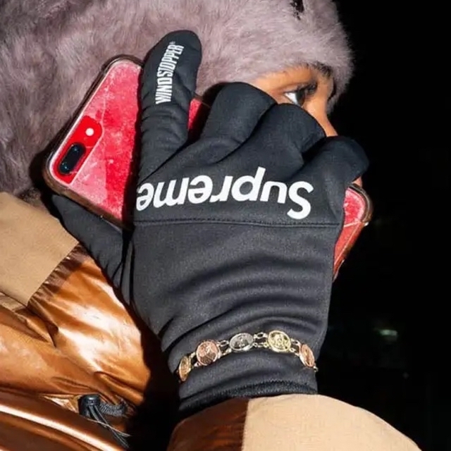 Supreme - M/L 黒 Supreme GORE WINDSTOPPER Gloves の通販 by KJ's