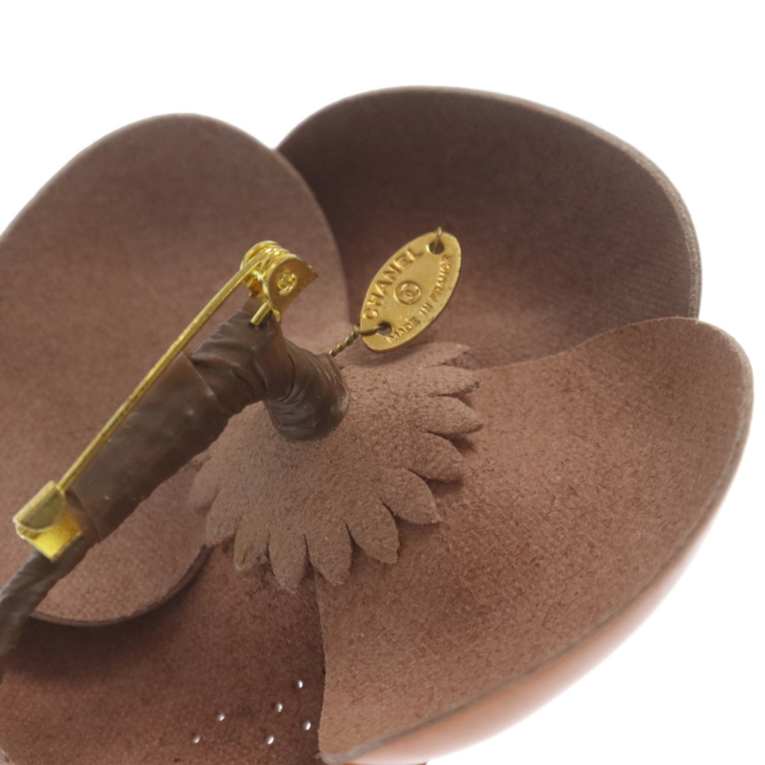 CHANEL シャネル ココマーク コサージュ カメリア パテント ブローチ