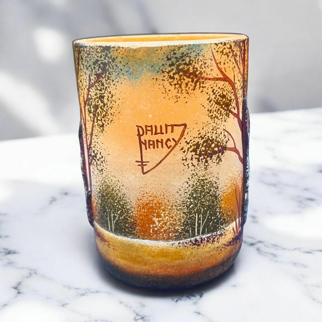 ◇証明書付◇DaumNancyドームナンシーランプ エナメル彩高さ10.5cm