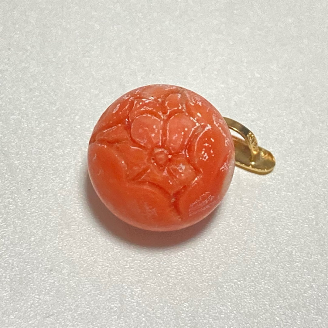 桃珊瑚彫刻品☆本珊瑚 桃珊瑚彫刻品☆本珊瑚 工芸品