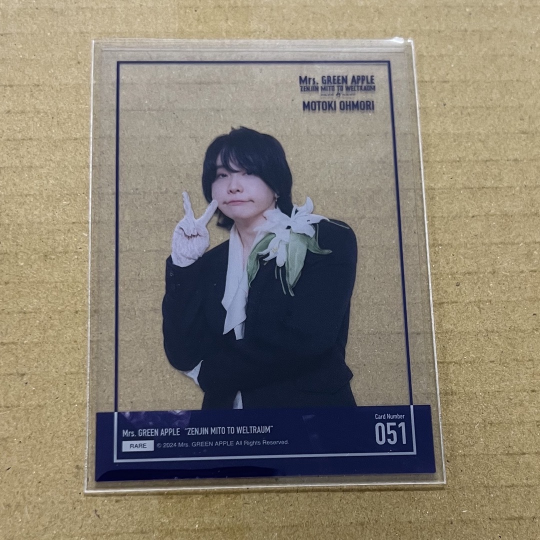 k*a様 Mrs.GREENAPPLE 大森元貴 サインフォトカ 若井藤澤 フィ k*a様