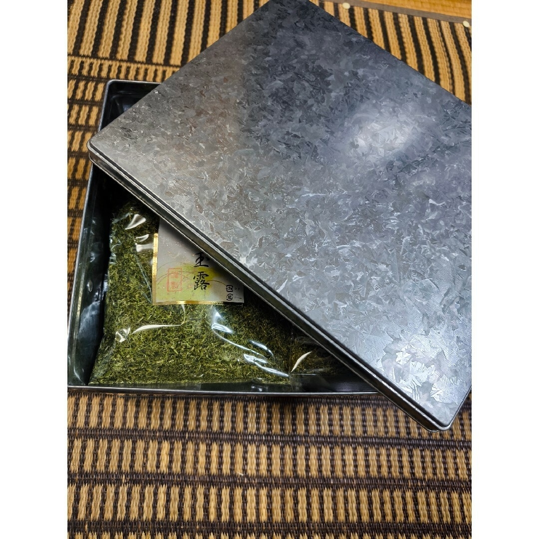 トタン茶箱付き うまい茶 糸より玉露 X12 常温消費期限2024年11
