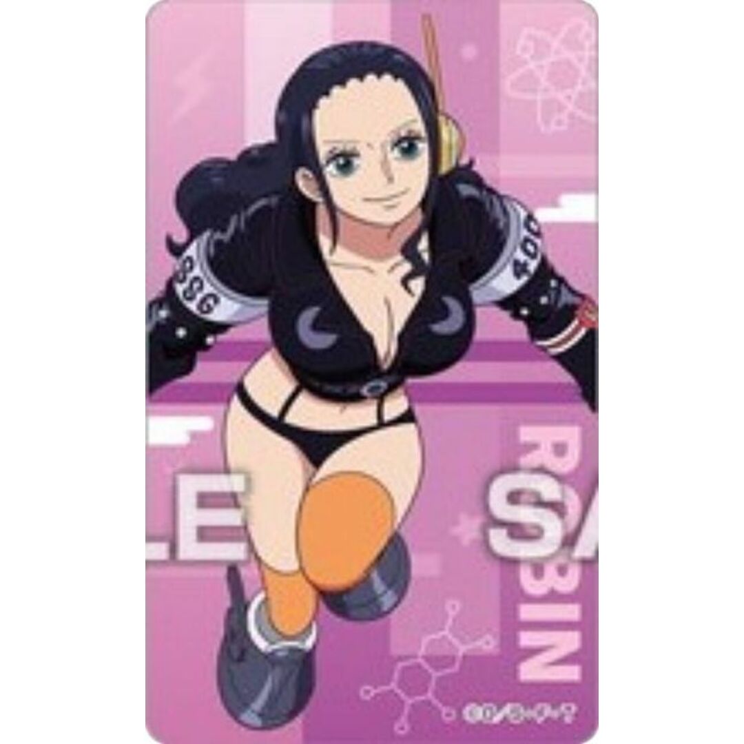 08.ニコ・ロビン】ワンピース デコステッカー ガムつき エッグヘッド編