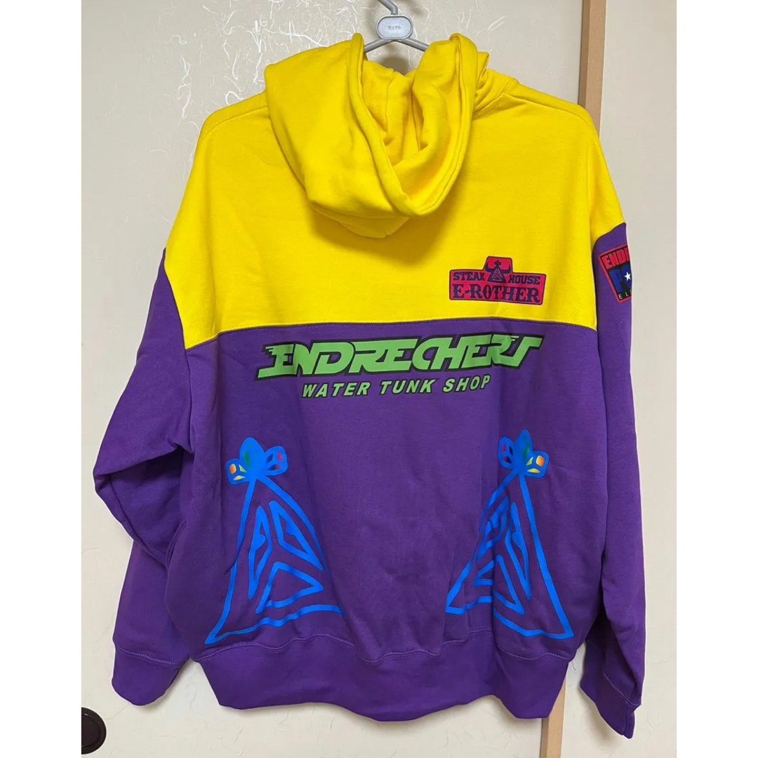 ENDRECHERI エンドリケリー 堂本剛パープル×イエローフーディー